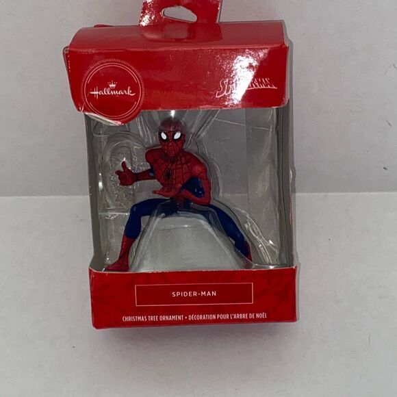 Hallmark Multicolor Marvel Spider-Man Christmas Tree Ornament Holiday Decor - Picture 1 of 6